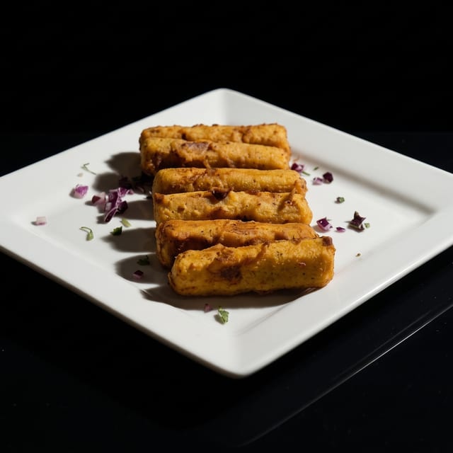 Paneer Pakoras.